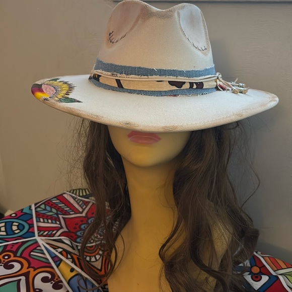 Festive  Sunflower Rancher Hat - Picture 3 of 10